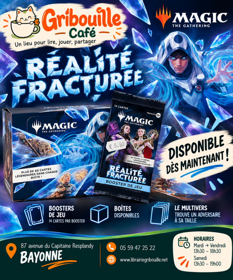 Magic : Réalité Fracturée disponible chez Gribouille Café