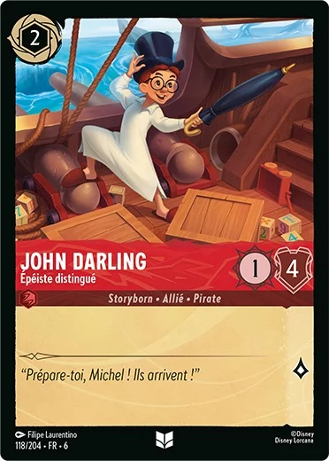 Disney Lorcana TCG : La Mer Azurite
3 nouvelles cartes du set 6
